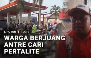 Antrean BBM hingga 2 Kilometer, Pengendara Rela Menunggu Berjam-jam