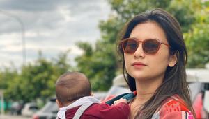 Nursyah syok saat sebuah acara TV swasta mengabarkan ia menyebut anak Indah Permatasari sebagai cobaan. Ia mengklaim tak pernah ngomong pedas. (Foto: Dok. Instagram @indahpermatas)