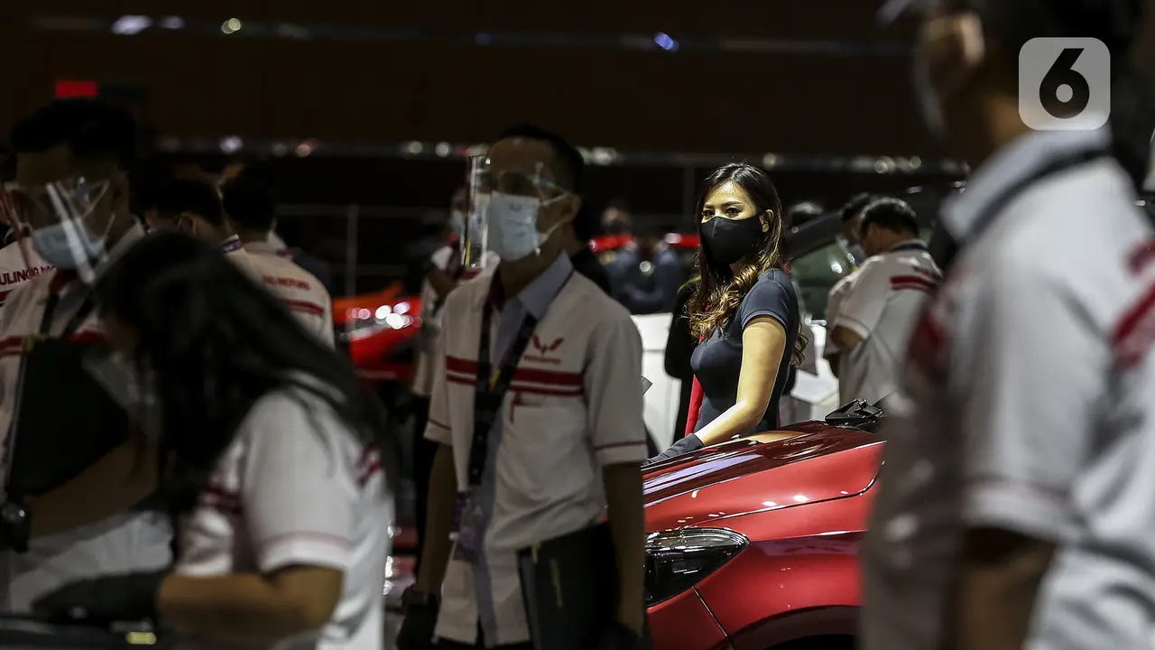 FOTO: Suasana Pameran Otomotif IIMS Hybrid 2021