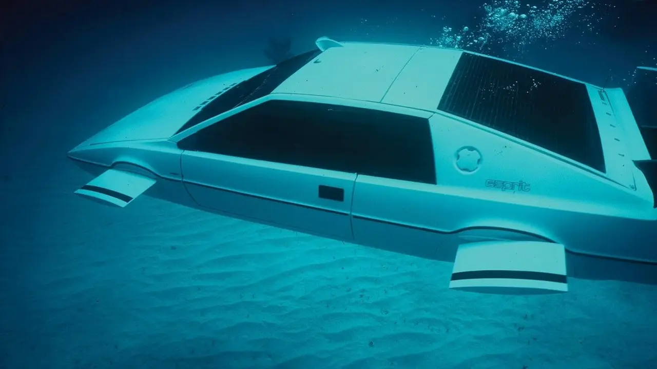 kendaraan James Bond di seri The Spy Who Love Me produksi 1977