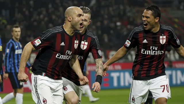 AC Milan vs Inter Milan (Reuters)