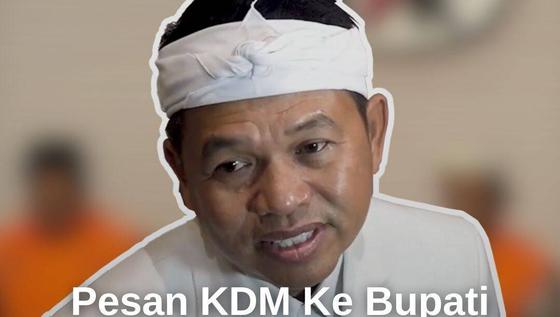 Isi Pesan Penting Dedi Mulyadi ke Bupati Bekasi Ade: Jangan Ada ...