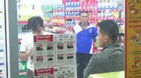 Salah satu minimarket di Bekasi, yang dirampok. (Liputan6.com/Rahmat Hidayat)