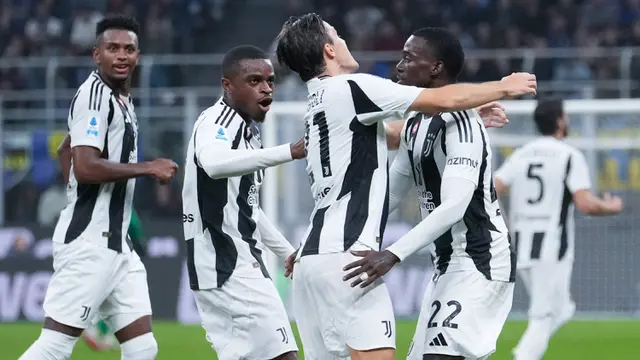 Foto: Melihat Duel Sengit Inter Milan Vs Juventus, Drama 8 Gol Berakhir Tanpa Pemenang