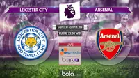 Leicester City Vs Arsenal (Bola.com/Adreanus Titus)