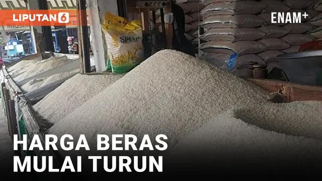 Harga Beras Mulai Turun Akibat Pasokan Tersedia