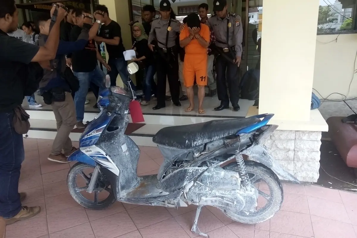 Peledak Motor di Parkiran Bar Yogya Tertangkap