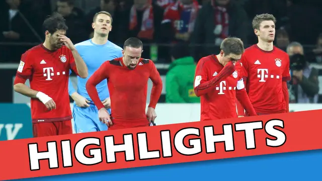 Video Highlights: Borussia Monchengladbach vs Bayern Munchen 3-1