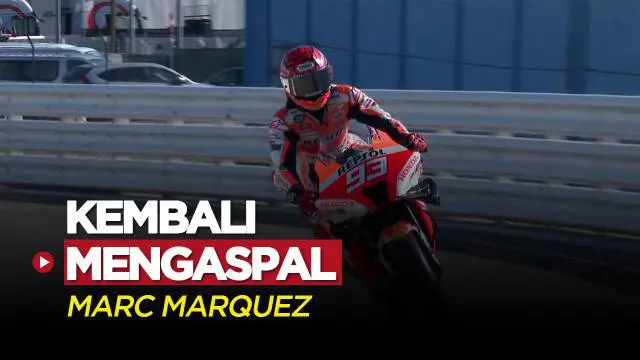 Berita Video, Marc Marquez Kembali Jalani Latihan di Sirkuit MotoGP Misano pada Senin (6/9/2022)