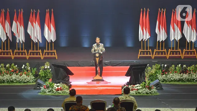 Presiden Jokowi Hadiri Rakornas Indonesia Maju