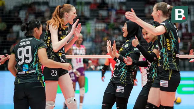 Jakarta BIN melawan Jakarta Electric PLN di babak final Proliga 2024.