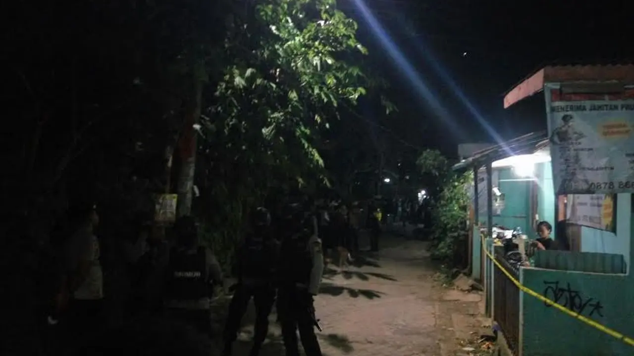 Penemuan bahan peledak di sebuah kontrakan di Tangsel