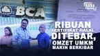 Ribuan sertifikat halal diberikan kepada pelaku UMKM untuk meningkatkan kepercayaan konsumen dan memperluas jangkauan bisnis. Dengan sertifikasi ini, omzet UMKM berpotensi meningkat seiring dengan bertambahnya minat masyarakat terhadap produk berser...