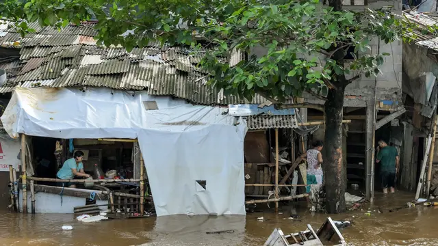 Banjir Jakarta, Ratusan RT Terdampak dan Warga Terpaksa Mengungsi