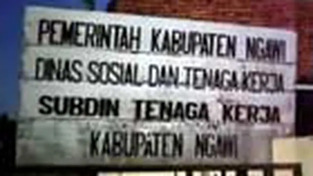 Gedung Panti Jompo Ngawi Terbengkalai