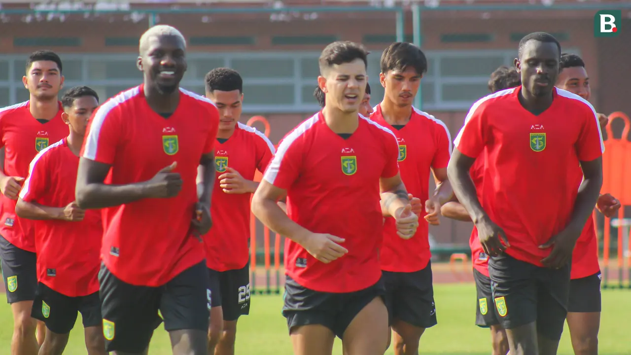 FOTO Latihan Persebaya