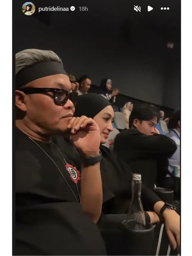 6 Potret Sule dan Santyka Fauziah Hadiri Premier Film Ferdi 'Dilan 1983: Wo Ai Ni'
