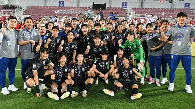 Timnas Korea Selatan U-23 di Piala Asia U-23 2024.