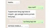 5 Chat Ortu ke Anak Ini Drama Banget, Bikin Geleng Kepala (sumber: Instagram.com/awreceh.id)