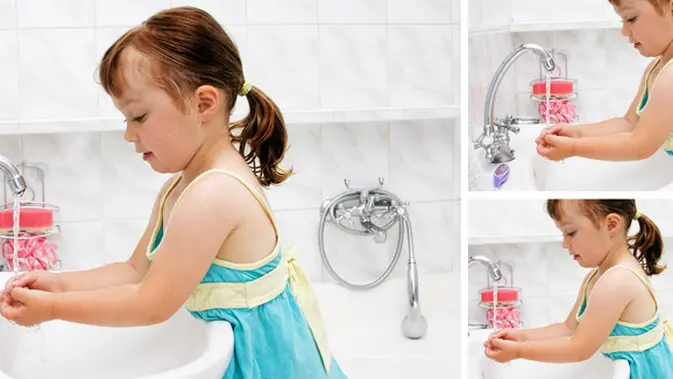 Cara Mudah Ajarkan Anak Cuci Tangan Parenting Fimela Com