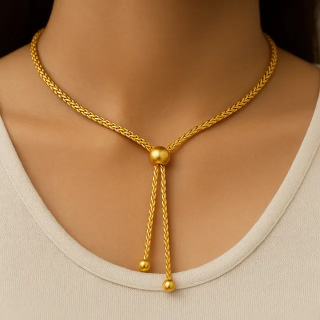 Model Kalung Emas Padi 5 Gram (Foto: ChatGPT)