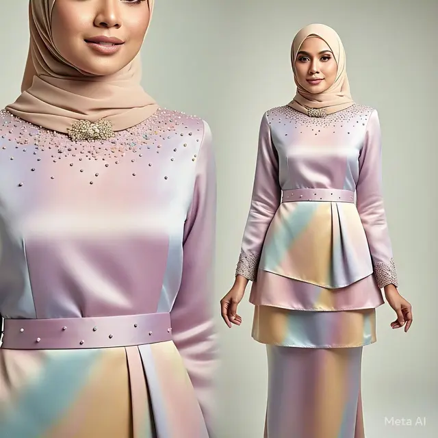 Baju bridesmaid ala Malaysia