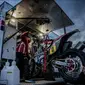 Sepeda motor Honda CRF 450 Rally milik Tim balap Reli Dakar Monster Energy Honda digondol maling. (Visordown)