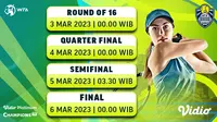 Tonton Live Streaming WTA 250 ATX Open Austin 2023 Live Vidio, 3 sampai 6 Maret