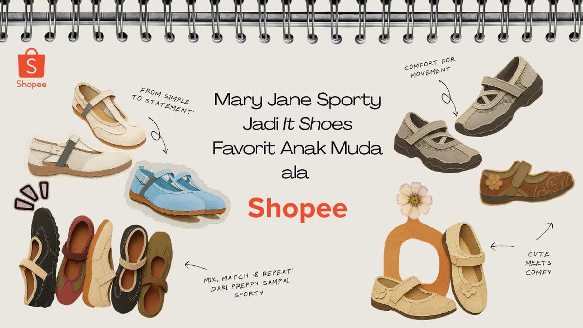 Tren Mary Jane Sporty Makin Populer, Shopee Buka Peluang Brand Lokal Tampil Lebih Stylish