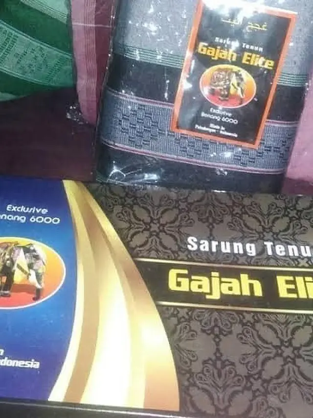6 Pelesetan Merek Sarung Bertema Gajah Ini Nyeleneh, Bikin Salfok ketika Beli