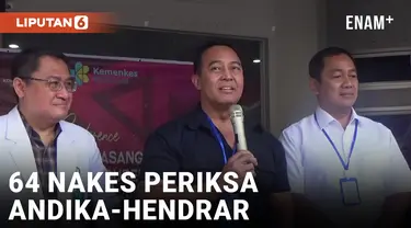 Andika Perkasa-Hendrar Prihadi Jalani Cek Kesehatan