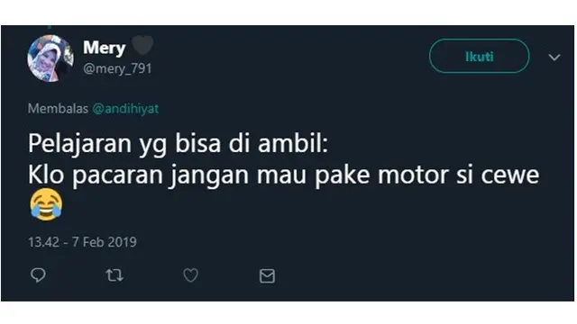 pria tak terima ditilang