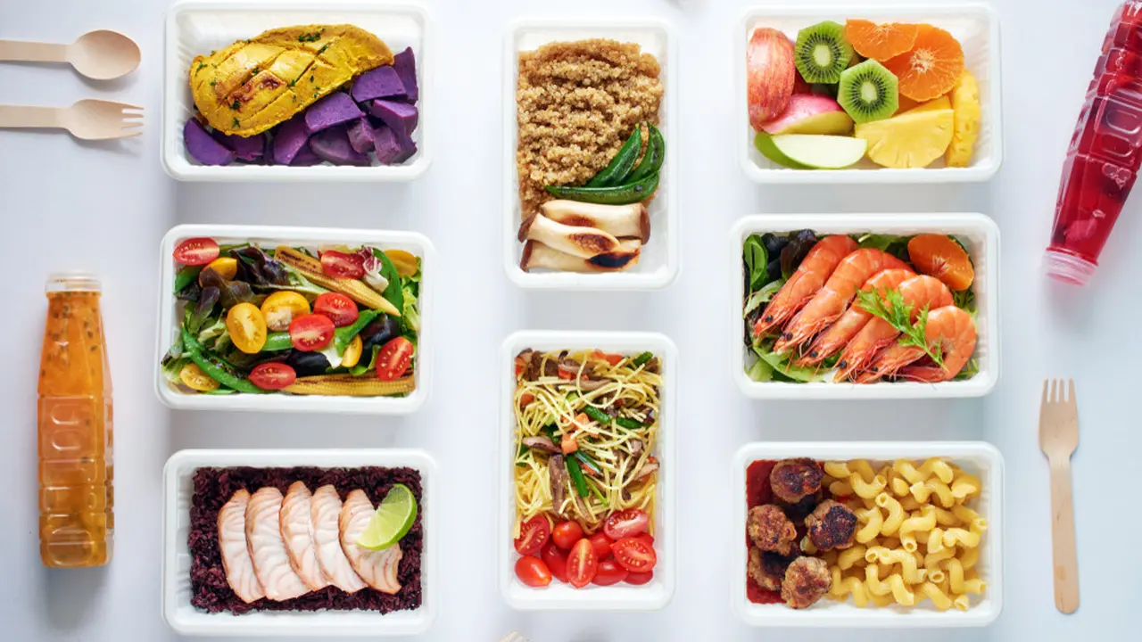 Ilustrasi meal prep