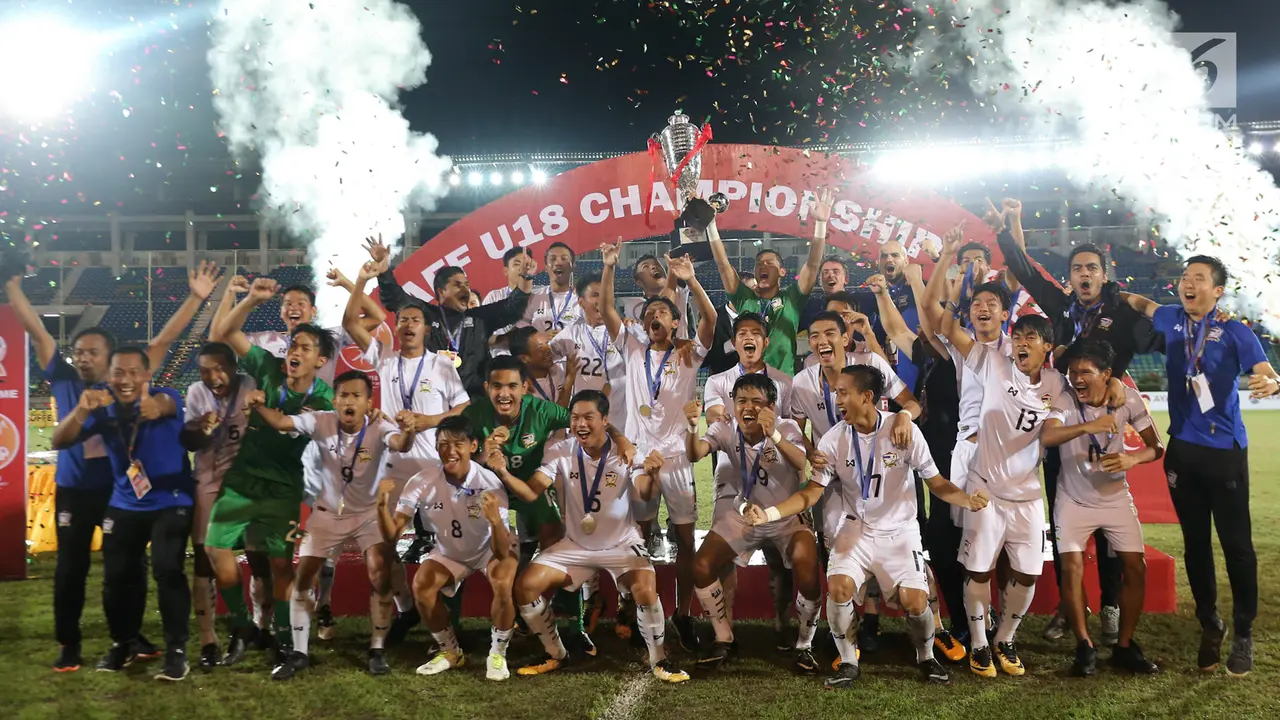 Thailand Juara Piala AFF U-18