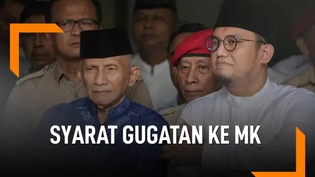 VIDEO: Syarat Untuk Ajukan Gugatan ke MK