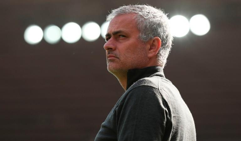 Manajer Manchester United asal Portugal, Jose Mourinho. (AFP/Scott Heppell)