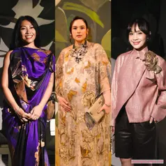 Desainer ternama BIYAN hadirkan koleksi Spring Summer 2027 yang bertajuk Patina. Peragaan busana ini dihadiri sederet selebriti ternama. Ada siapa saja? (@biyanofficial)