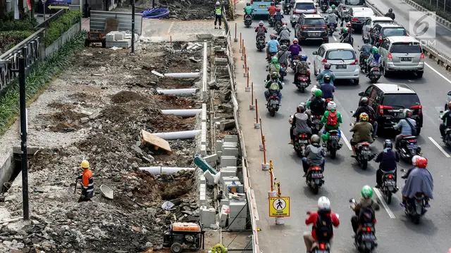 Percantik Ibukota, Pemprov DKI Revitalisasi Trotoar Hingga Desember 2019