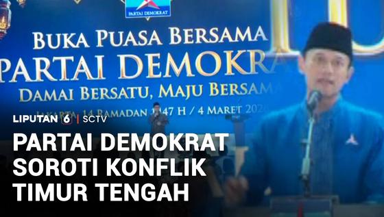 Partai Demokrat Soroti Konflik Timur Tengah
