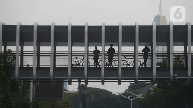 Aktivitas Warga Jakarta di Akhir Pekan Masa Perpanjangan PSBB Transisi
