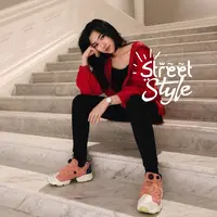 Street style Isyana Sarasvati. (Instagram/isyanasarasvati)