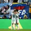Selebrasi Lionel Messi ketika Argentina melawan Tanjung Verde di Piala Dunia 2026 (AFP)