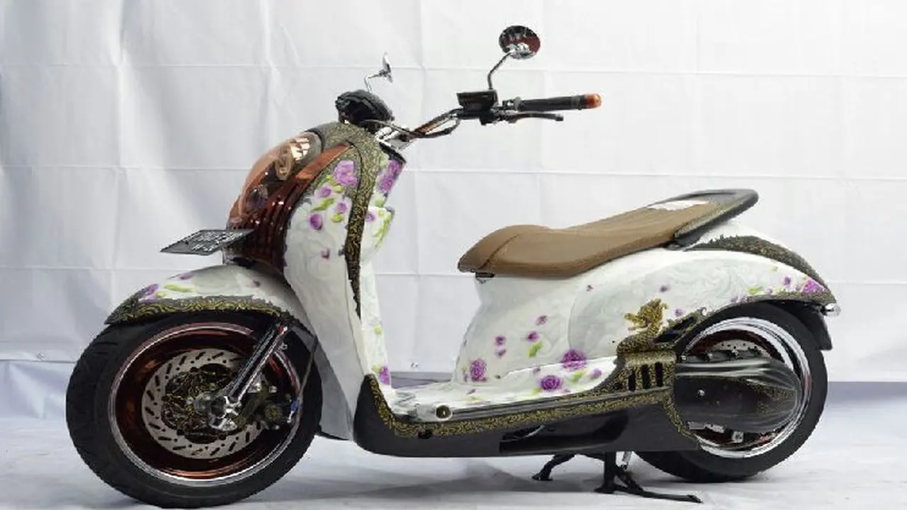 Honda Scoopy batik (Foto:Istimewa)