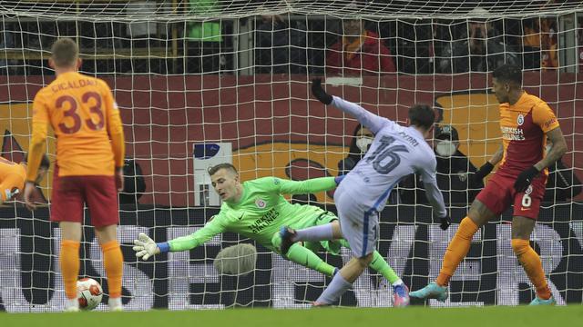 Foto: Aubameyang - Pedri Bawa Barcelona Lolos ke Perempat Final Liga Europa