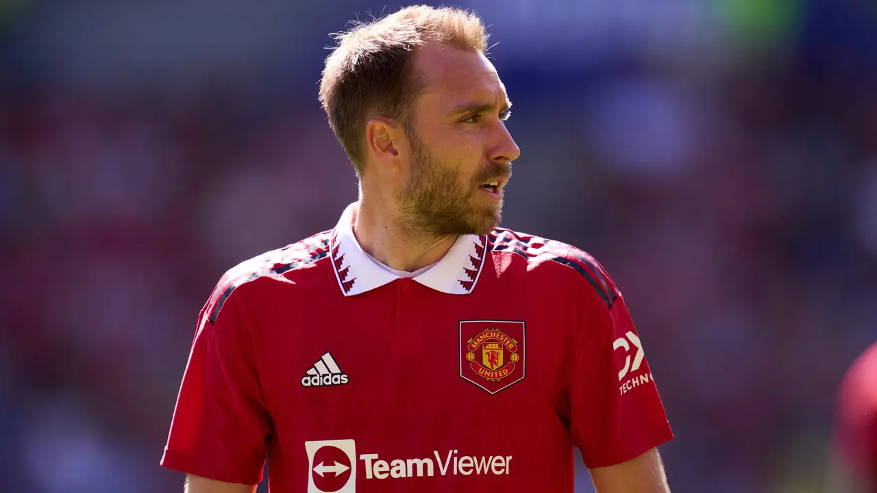 Foto: Debut Menjanjikan Christian Eriksen saat MU Melawan Atletico Madrid