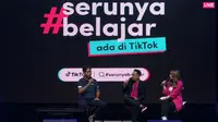 Kreator konten Urrofi dalam Main Event #SerunyaBelajar Ada di TikTok (TikTok LIVE Indonesia)