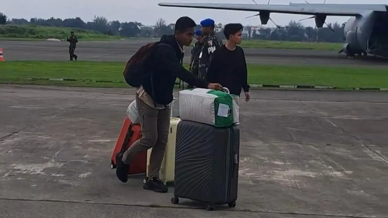 Korban Banjir di Bener Meriah Dievakuasi Naik Hercules