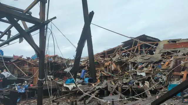 Ledakan di Sibolga