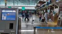 Bandara Soekarno Hatta saat ada larangan mudik lebaran 2021. AP 2