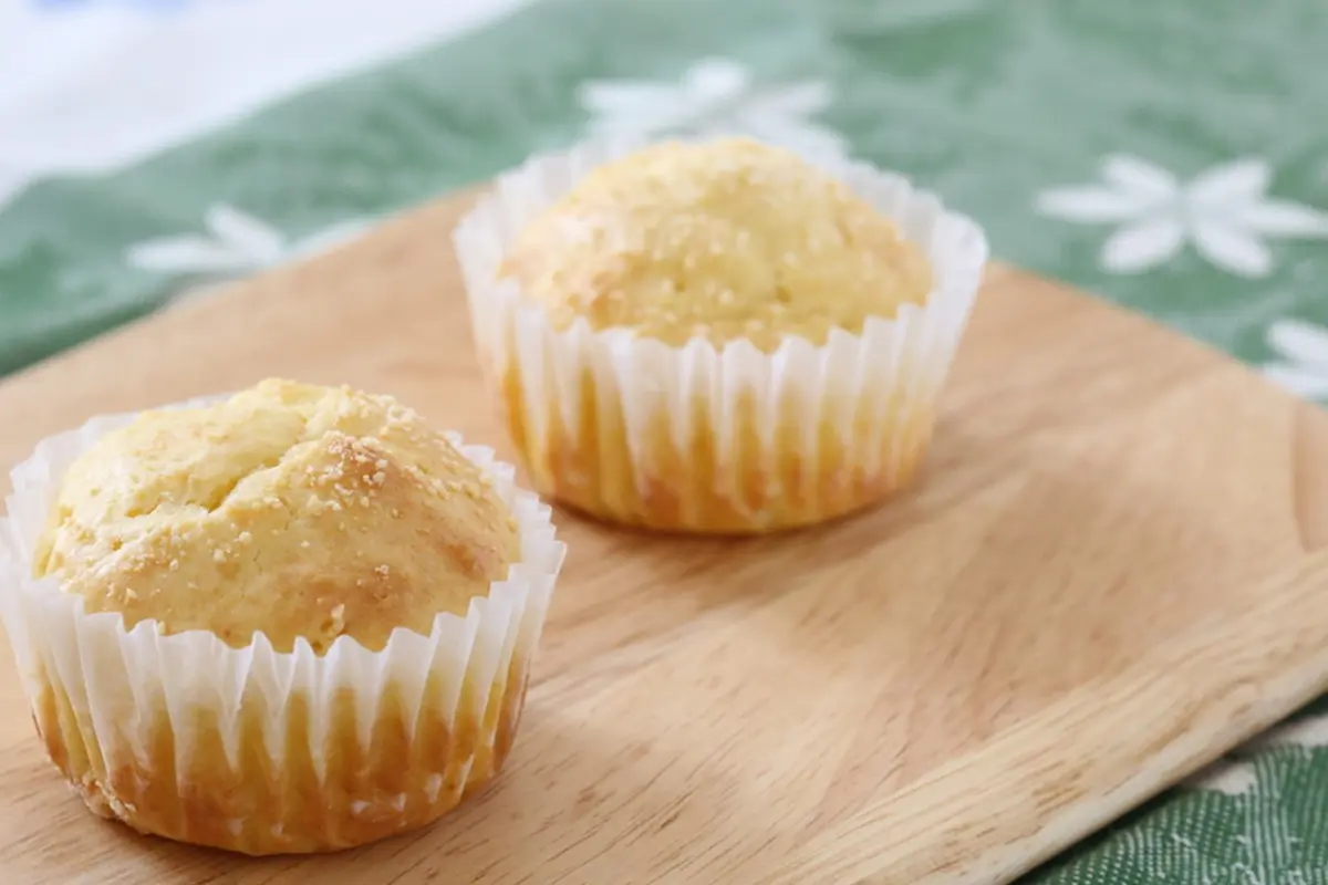 muffin keju